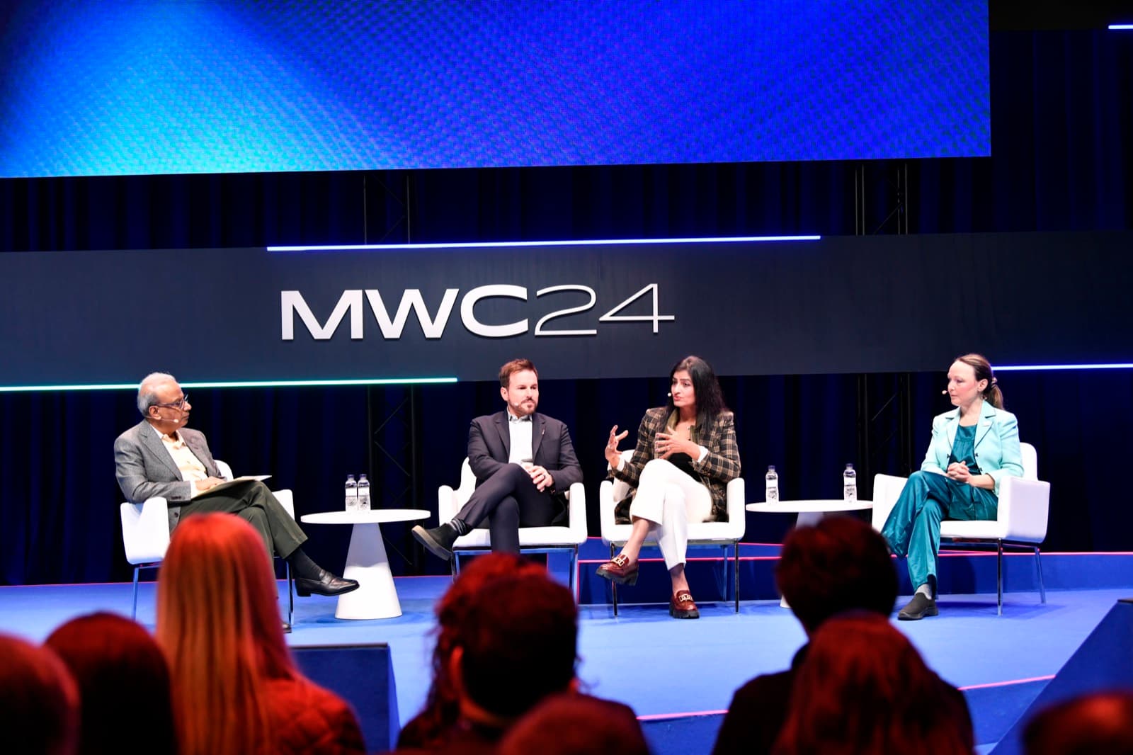 Panel discussion at conference