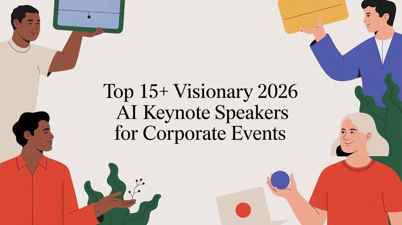 Top 15+ Visionary 2026 AI Keynote Speakers for Corporate Events