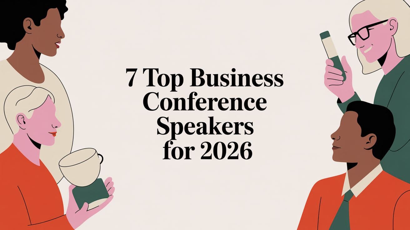 7 Top Business Conference Speakers for 2026