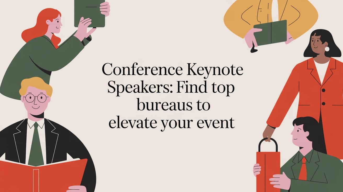Conference Keynote Speakers: Find Top Bureaus to Elevate Your Event