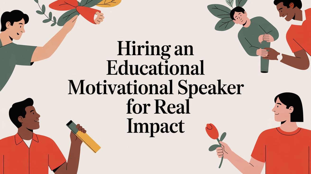 Hiring an Educational Motivational Speaker for Real Impact