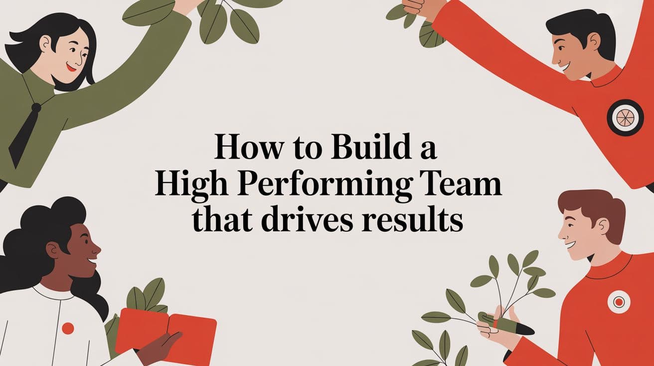 How to Build a High Performing Team That Drives Results