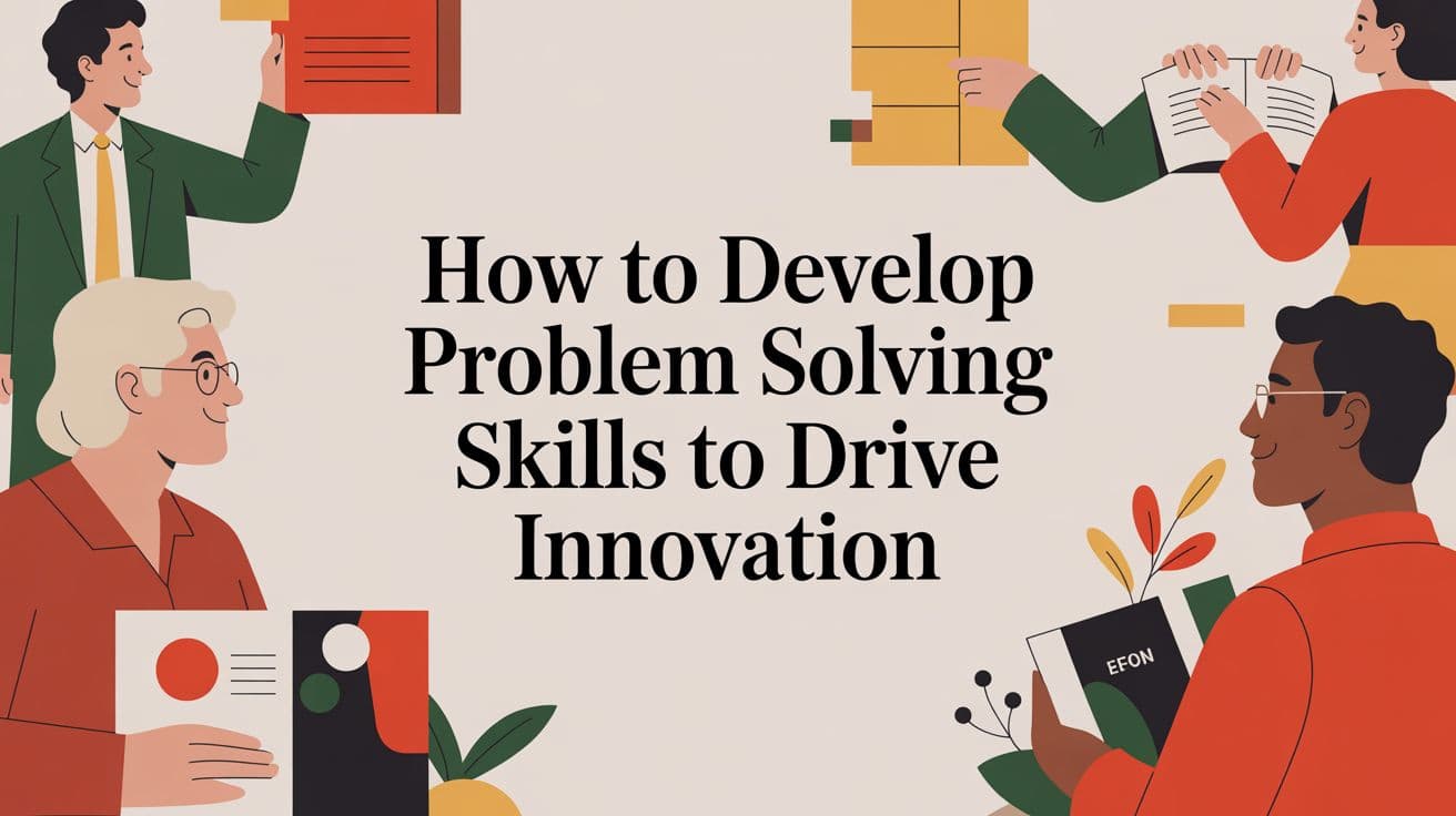 How to Develop Problem Solving Skills to Drive Innovation