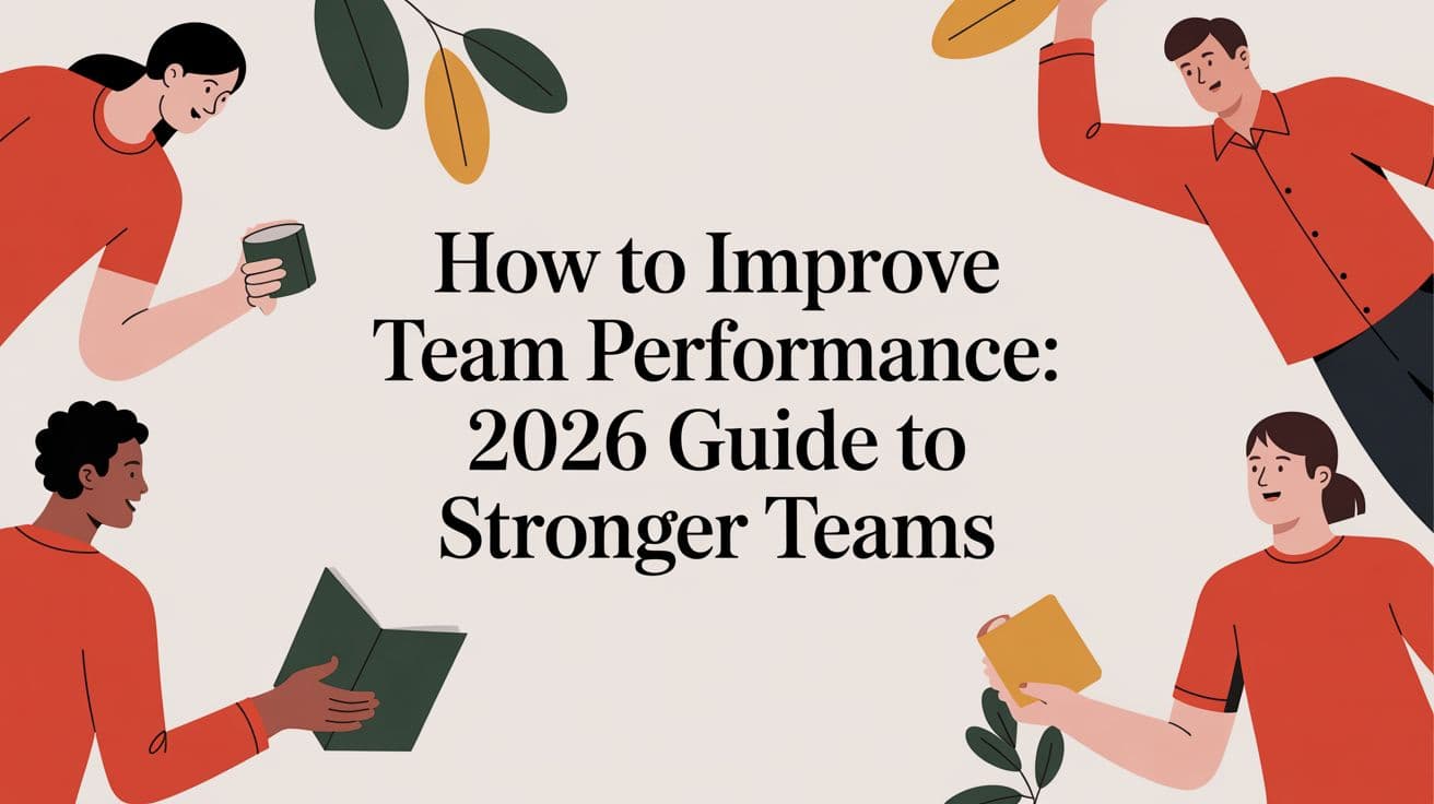 How to Improve Team Performance: 2026 Guide to Stronger Teams
