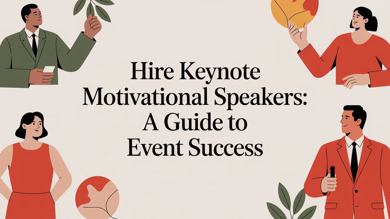Hire Keynote Motivational Speakers: A Guide to Event Success