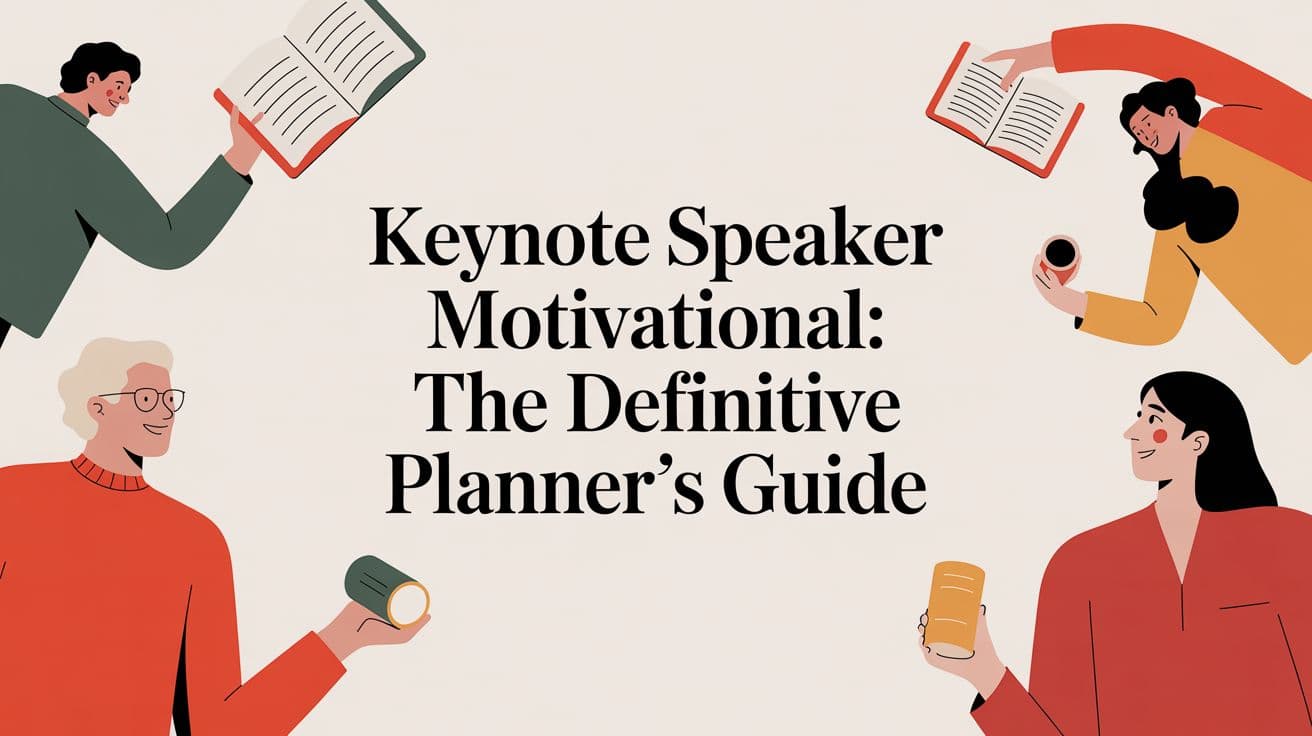 Keynote Speaker Motivational: The Definitive Planner's Guide