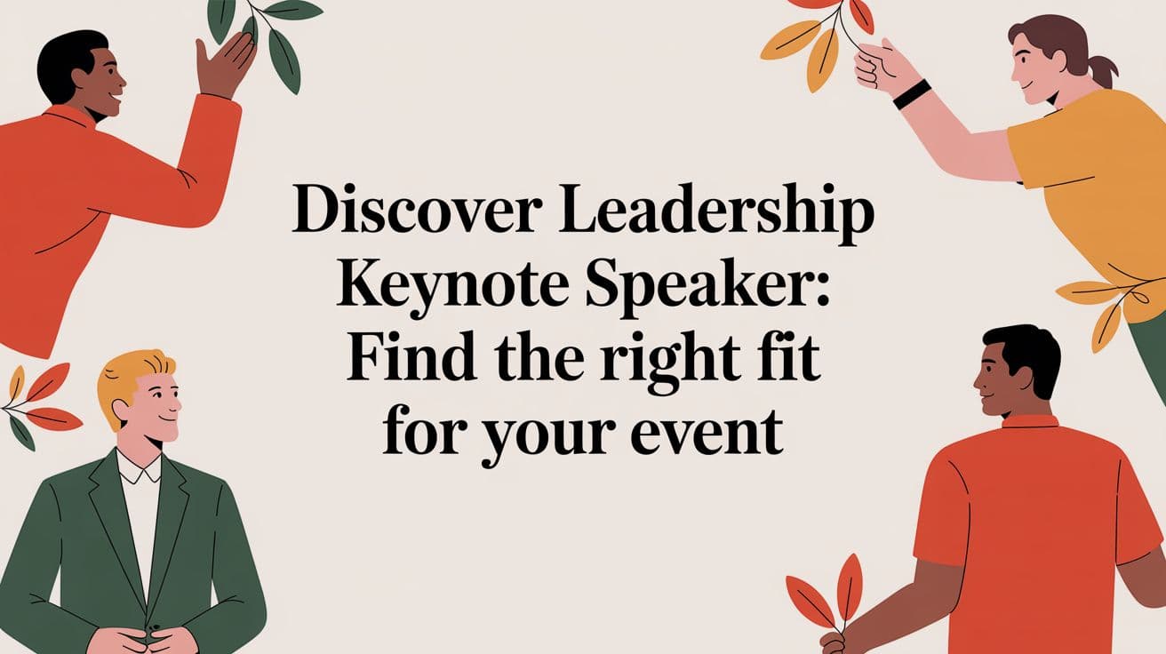 Discover Leadership Keynote Speakers: Find the Right Fit for Your Event