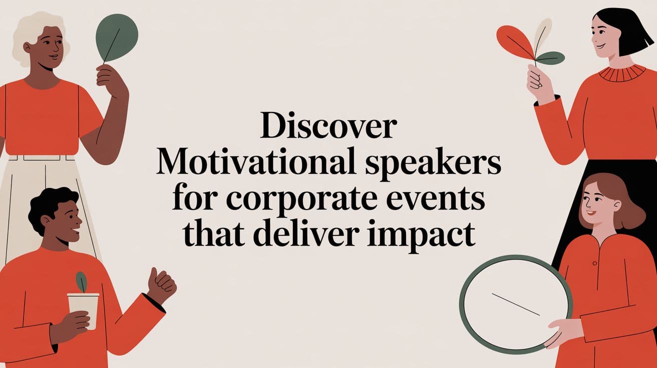 Discover motivational speakers for corporate events that deliver impact