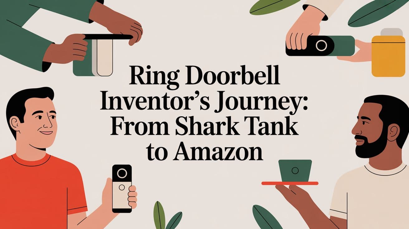 Ring Doorbell Inventor's Journey: From Shark Tank to Amazon