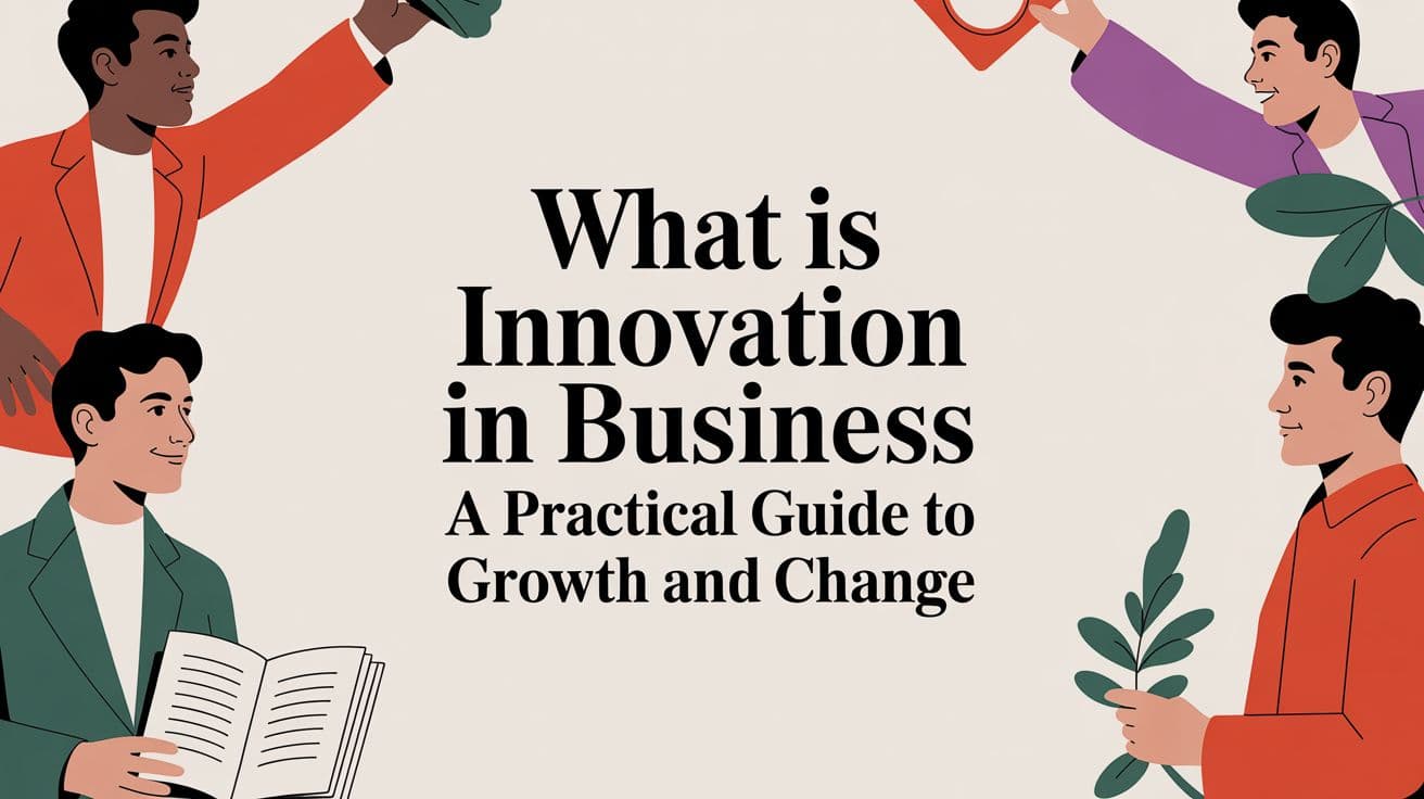 What is innovation in business: A Practical Guide to Growth and Change